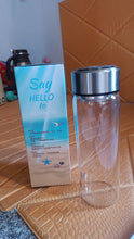 Outdoor sport Glass water bottle  With Steel Lid / 500 ML Approx) the24kgal