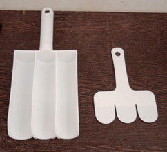 Small Multifunction Fritters Maker - Creative Fritters Scoop Multi-Function Ball Maker | Portable Maker for Making Cake Balls, Ice Cream Spoon, Doughnut, Hand Cutting Scoop(2pc Set) the24kgal