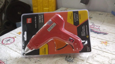 Professional 60 Watt Hot Melt Glue Gun with 5 Glue Sticks & On/Off Switch the24kgal