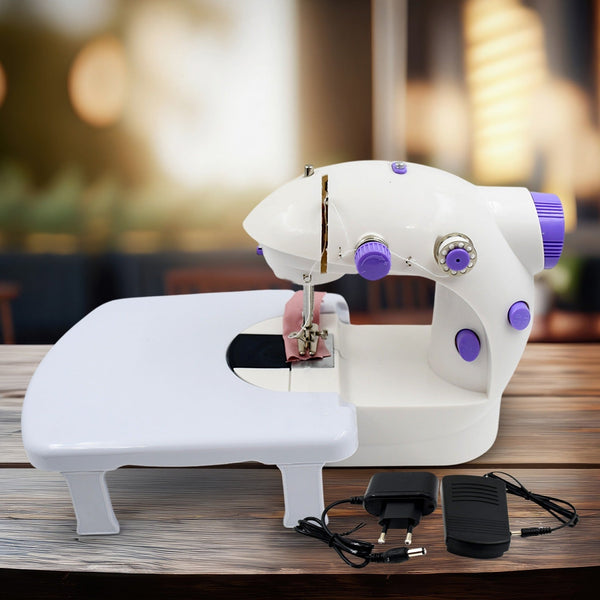 Home Tailoring Sewing Machine With Extension Table Set, Foot Pedal, Adapter Mini Electric Silai Machine, Portable Stitching Machine/Tailoring Machine the24kgal