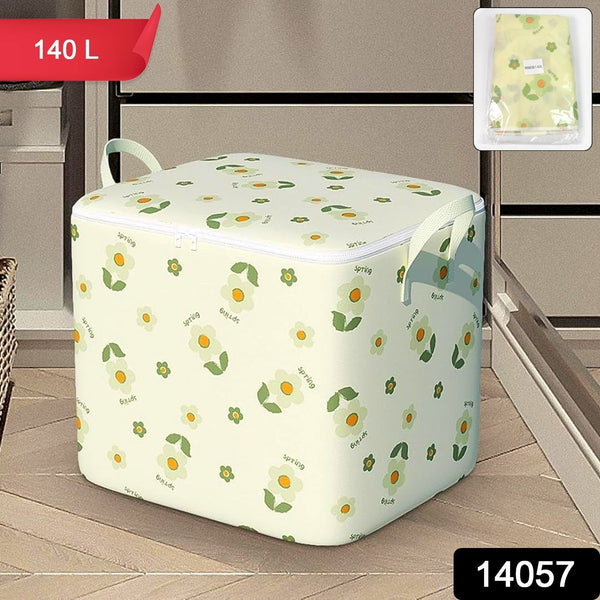 Foldable Clothes Storage Comforter Organizer Storage (140 L) the24kgal