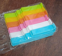 Food Bag Clip Sealer – Airtight Plastic Clips for Snacks, Kitchen & Camping (18 Pc Set) the24kgal