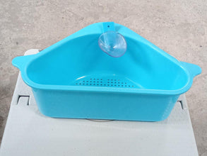 Triangular Multi Functional Drainer Shelf Sink Storage Holder the24kgal
