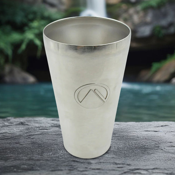 Stainless Steel Vacuum Insulated Travel Mug – Unbreakable Reusable Drinking Glass for Home & Office (1 Pc) the24kgal