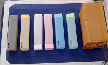 Large Capacity Plastic Water Bottle | Set of 6 | Square Water Bottle (940ml each) the24kgal