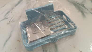 Bathroom & Kitchen Soap Holder: Self-Adhesive ,Sabudani (Plastic Box) the24kgal