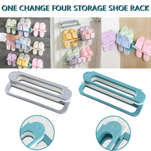 Multifunction Folding Slippers / Shoes Hanger Organizer Rack the24kgal