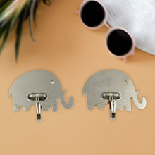 Strong Self-Adhesive Hooks (2 Pc): Heavy Duty, Waterproof, All-Purpose the24kgal