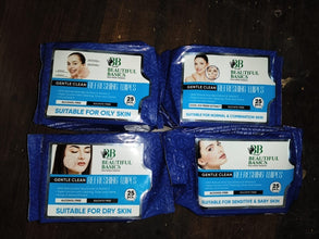 Beautiful Basics Dry, Oily, Sensitive & Normal Skin Face Wipes (4 Pkts x 100 Pcs wipes) the24kgal
