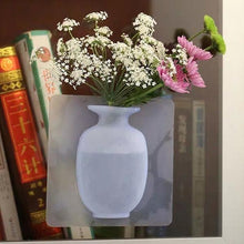 Wall Hanging Silicone Flower Pot Sticker Plant Rack for Decoration  (MultiColour) the24kgal