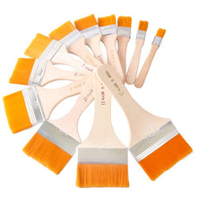Artistic Flat Painting Brush - Set of 12 the24kgal