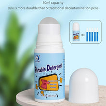 Clothes Stain Remover Bead Design Emergency Stain Rescue Roller Cleaner for Natural Fabric Removes Oil Almost All Types of Fabrics the24kgal