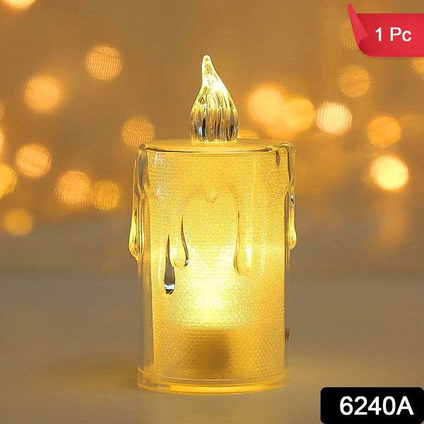 Simple Candles for Home Decoration, Crystal Candle Lights the24kgal