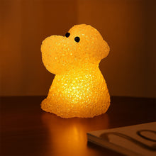 Dog Shape Crystal LED Night Light Lamp – Cute Glowing Animal Decorative Light (1 Pc) the24kgal