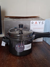 Aluminium Rays Black Beauty Pressure Cookers With Outer (5.5 Litres / 1-Year warranty,  ISI Number :- 2347, BIS Number :- CM/L -7600164310 the24kgal