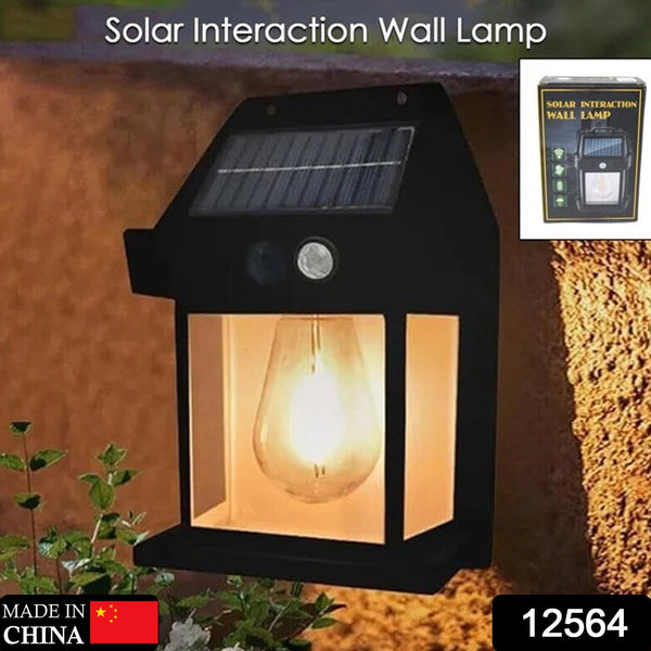 Solar Wall Lamp – Wireless Outdoor Light with Motion Sensor & 3 Modes the24kgal