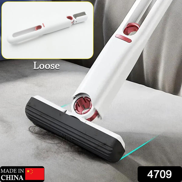 Portable Self-Squeeze Short Mop, Mini Hand Wash-Free Strong Absorbent Mop with 1 Cotton Head, Cleaning Sponge For Bathroom Kitchens Table the24kgal