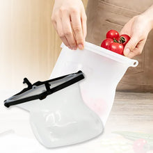 Reusable Silicone Food Bag – Leakproof, Flat Bottom, BPA-Free, Microwave & Dishwasher Safe the24kgal