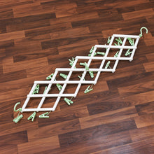 Big Adjustable Clothes Hanger, Windproof Tumble Dryer, Extendable, Socks Washing Liner, Plastic Drying Rack, Sock Hanger, Foldable Hanger, Underwear Dryer with 29 Clips the24kgal