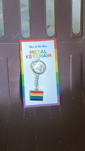 Rainbow Design Metal Keyring Key Chain (1 Pc Mix Design) the24kgal