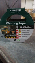 Safety Warning Tape, Construction Barrier Tape Non-Adhesive (100Mx5CM) the24kgal