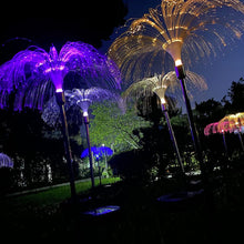 Solar Outdoor Lights – 7-Color Waterproof Jellyfish Like Firework Home Decor (2pcs) the24kgal
