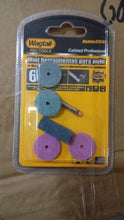 Mini Abrasive Wheel, Quickly Change Stone Mounted Grinding Wheel (6 Pcs Set) the24kgal