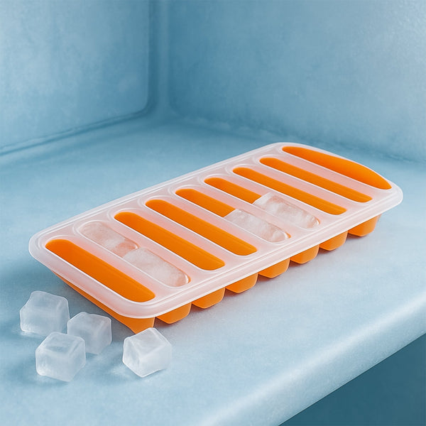 Water Bottle Ice Stick Tray with Push  Cubes the24kgal