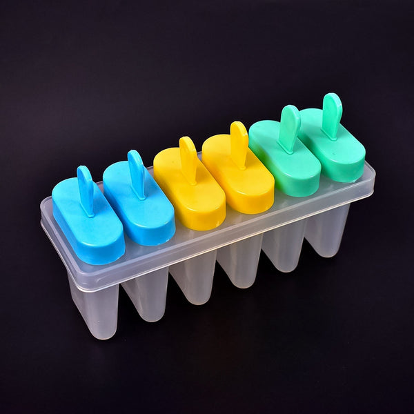 Ice Candy Maker Upgrade sicle Molds Sets 6 Ice  Makers Reusable Ice Lolly Cream Mold Home-Made sicles Mould with Stick the24kgal