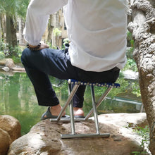 Folding Beach Tool Best Folding Stool Portable Travel Train Chair Outdoor Rest Seat Fishing Beach Picnic Hiking Backpacking Stool, Camping Fishing Hiking Picnic Garden (1 Pc ) the24kgal