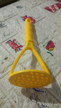 Kitchen Food Masher | Heavy Duty Masher for Fruits, Veggies & Potatoes | Soft Grip Handle (1 Pc) the24kgal