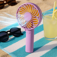 Portable Mini handy Fan & Personal Table Fan | Rechargeable Battery Operated Fan Suitable for Kids, Women, Makeup Artist, Home Office (Battery Not Include) the24kgal