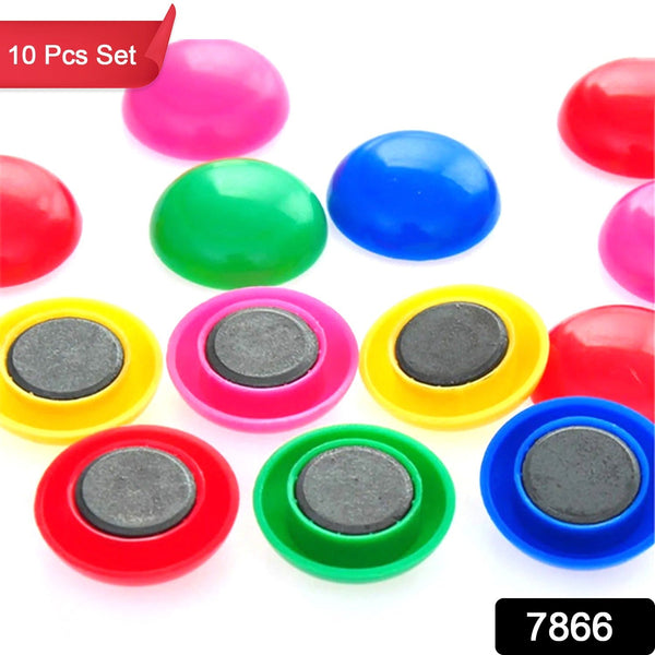 Durable Magnetic Button Set for Kids’ Experiments (10 Pc, Round Shape) the24kgal