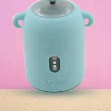 Electric Toothbrush With Light & Music, Kids U-Shaped 360Â° USB Rechargeable Plastic Automatic Toothbrush Portable Adjustable Cleaning Whitening Toothbrush with USB Charging Function Plastic + ABS for Kids the24kgal