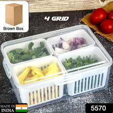 Fridge Storage Box – Freezer & Kitchen Organizer for Vegetables & Food (1 Pc) the24kgal