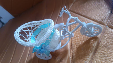 Plastic Cycle Flower vases for Home decor; Bicycle Flower Pot Stand the24kgal