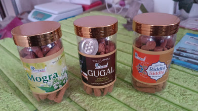 Mix Flavour Dhoop Cones, Premium Dhoop (120 GM/ Mix/ 1pc) the24kgal