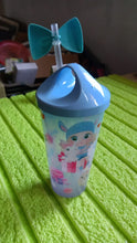 Unicorn Water Bottle with Straw & Lid for Kids (With Light) the24kgal