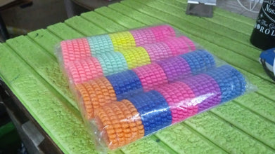 Telephone Wire Hair bands Pack of 100 Pcs, Hair accessories the24kgal