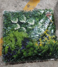 Artificial Plants Wall Topiary Wall Greenery Mat Wall Backdrop Decor (1 Pc Mix Design) the24kgal