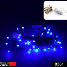 9MTR HOME DECORATION DIWALI & WEDDING LED CHRISTMAS STRING LIGHT INDOOR AND OUTDOOR LIGHT ,FESTIVAL DECORATION LED STRING LIGHT, ONE COLOR LIGHT ( 9 MTR Blue Color) the24kgal