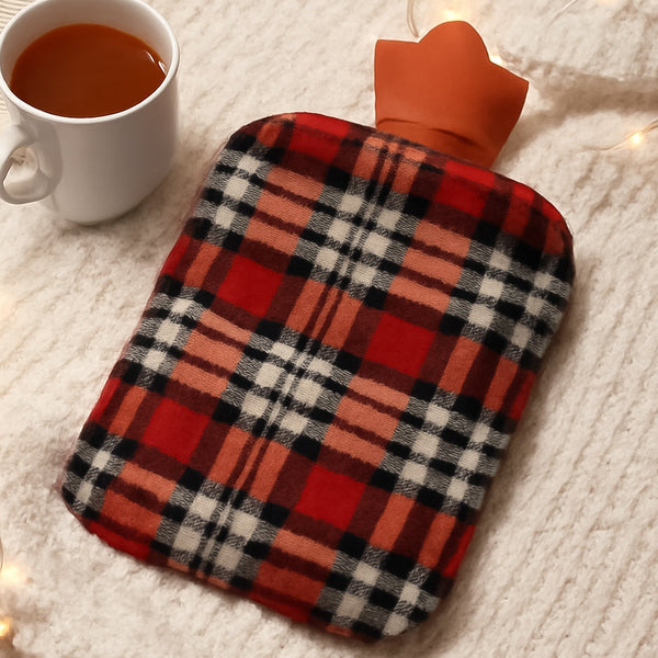 Hot Water Bottle Bag With Cover For Pain Relief (1 Pc) the24kgal