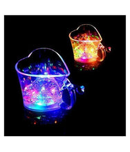 Heart Shape Activated Blinking Led Glass Cup the24kgal