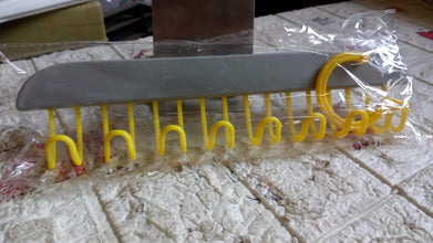 Plastic Organizer Hanger 360 Degree Rotatable Clothes Multifunctional with 8 Hooks Heavy Duty Clothing Tank Top Belt Towel Drying Rack Holder (1 pc) the24kgal