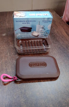 Bathroom & Travel Plastic Soap Box with Lid ,Sabudani (1 Pc) the24kgal