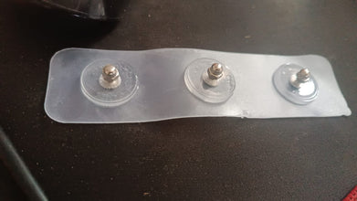 Adhesive Nails Wall Hooks (Screw Sticker / 3 Hook / 1 Pc) the24kgal