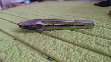 Metal Household Kitchen Salad Dessert Buffet Food Tong Clamp Clip (1 Pc / 17 Cm) the24kgal