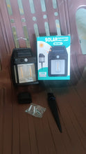 18W Solar Wall Double Lights / Lamp with 2 Modes & Motion Sensor (1 Pc) the24kgal