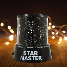 LED Projector Night Light Amazing Lamp, 3 Battery operated lamps, Rotation With the music Function, Master for Kids Bedroom Home Decoration Night Romantic Gift (Battery Not Included / 1 pc) the24kgal