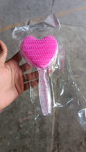 Heart Shape Hair Brush Massage Shower Comb (1 Pc), Hair accessories the24kgal